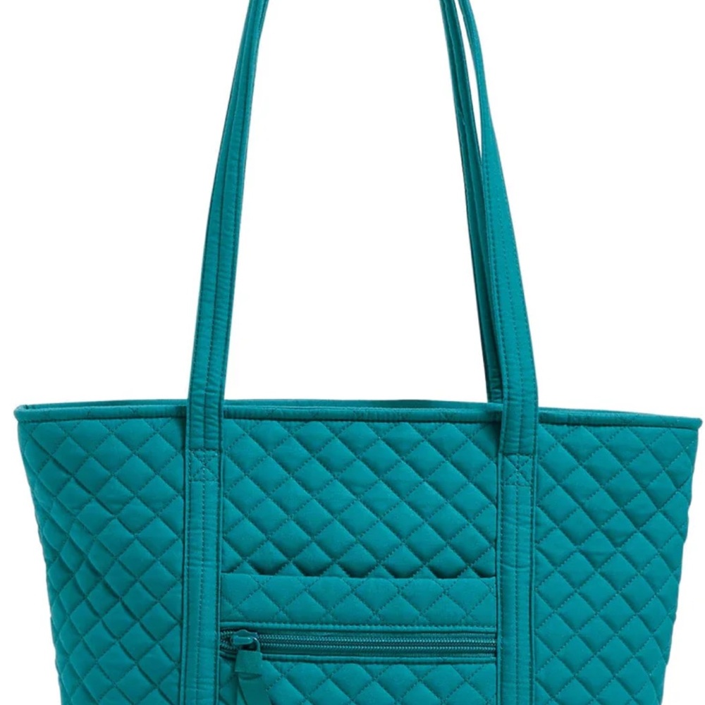 SOLD!!!!Vera Bradley Blue Quilted Tote Structured Design